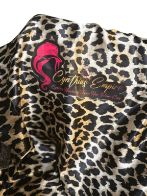 XL Leopard silk scarf