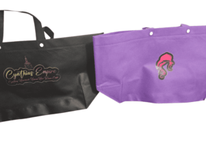 XL tote bags logo print