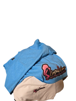 Small adult women logo print knee high set