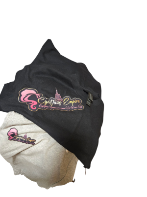 Medium adult women logo print knee high set